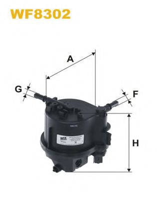 Топливный фильтр WIX FILTERS WF8302