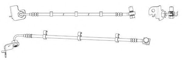 Тормозной шланг CEF 518304