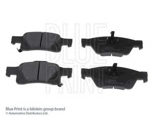 Комплект тормозных колодок, дисковый тормоз BLUE PRINT ADA104272