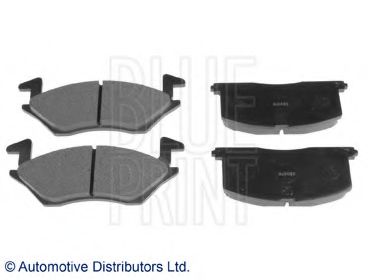 Комплект тормозных колодок, дисковый тормоз BLUE PRINT ADT34231