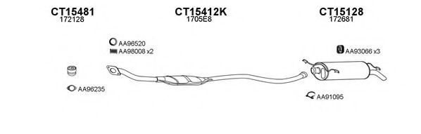 Система выпуска ОГ VENEPORTE 150107