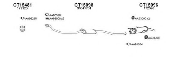 Система выпуска ОГ VENEPORTE 150170