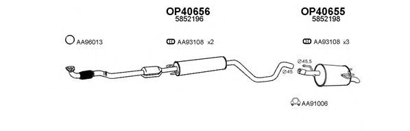Система выпуска ОГ VENEPORTE 400288