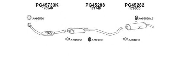 Система выпуска ОГ VENEPORTE 450415