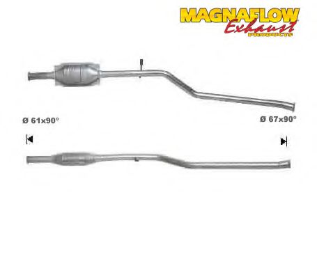 Катализатор MAGNAFLOW 70924D