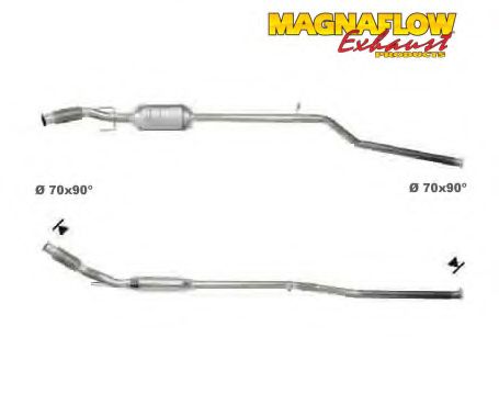 Катализатор MAGNAFLOW 70909D