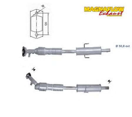 Катализатор MAGNAFLOW 64802