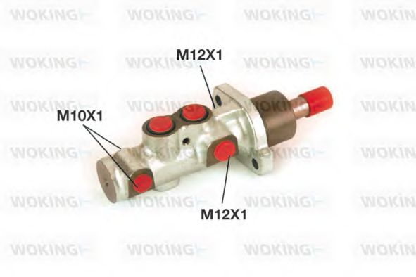 Главный тормозной цилиндр WOKING C1022.48