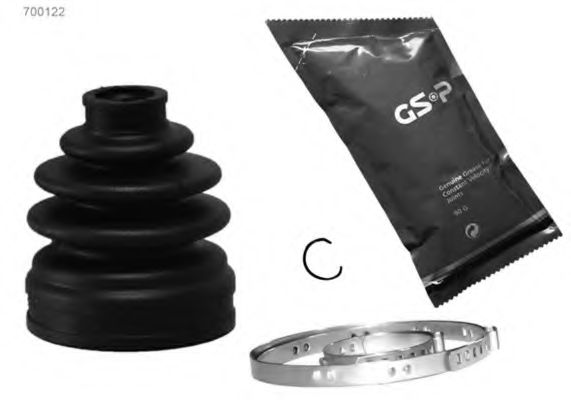 Монтажный комплект, сильфон приводного вала GSP 700122