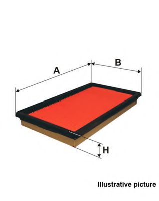 Воздушный фильтр OPEN PARTS EAF3550.10