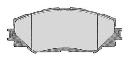 Комплект тормозных колодок, дисковый тормоз RAICAM RA.0925.0