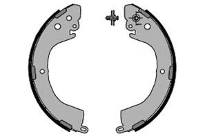 Комплект тормозных колодок RHIAG 60600