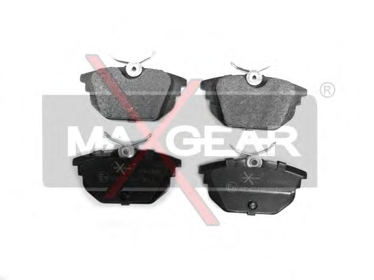 Комплект тормозных колодок, дисковый тормоз MAXGEAR 19-0426