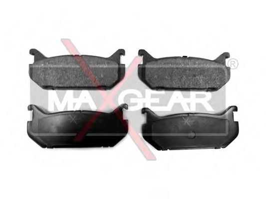 Комплект тормозных колодок, дисковый тормоз MAXGEAR 19-0460