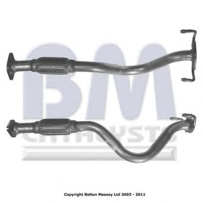 Труба выхлопного газа BM CATALYSTS BM50142