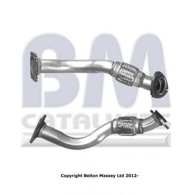 Труба выхлопного газа BM CATALYSTS BM70581