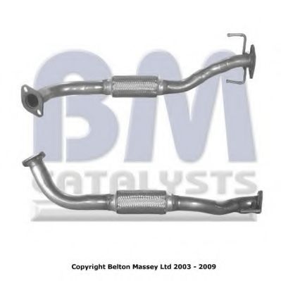 Труба выхлопного газа KLARIUS 301578