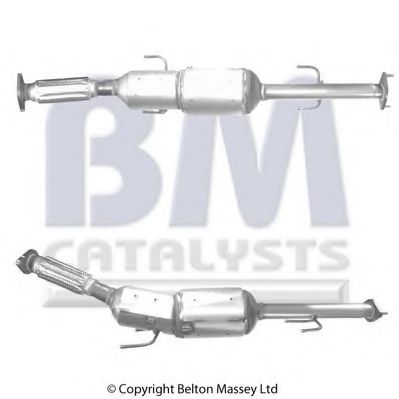 Сажевый / частичный фильтр, система выхлопа ОГ BM CATALYSTS BM11178H