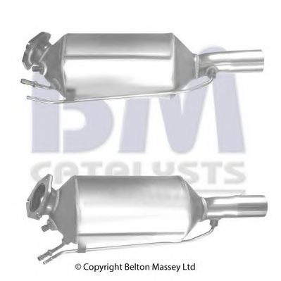 Сажевый / частичный фильтр, система выхлопа ОГ BM CATALYSTS BM11198