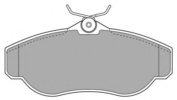 Комплект тормозных колодок, дисковый тормоз FREMAX FBP-0926