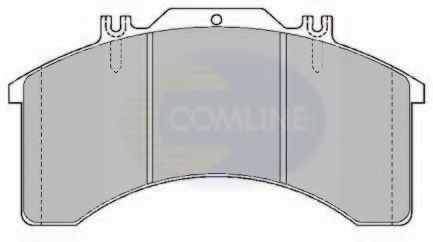 Комплект тормозных колодок, дисковый тормоз COMLINE CBP9016