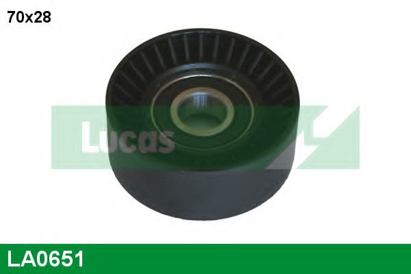 Паразитный / ведущий ролик, поликлиновой ремень LUCAS ENGINE DRIVE LA0651