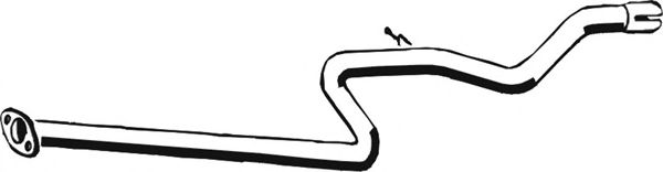 Труба выхлопного газа ASMET 14003