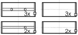Подшипник коленвала KOLBENSCHMIDT 77100608