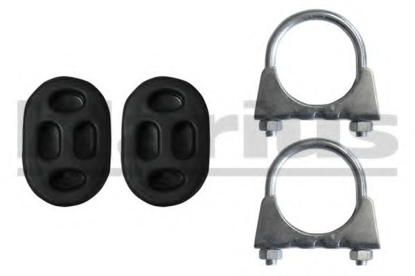 Монтажный комплект, глушитель KLARIUS 402707