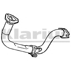 Труба выхлопного газа KLARIUS 120317