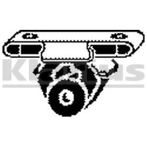 Кронштейн, глушитель retec 103603