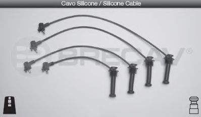 Комплект проводов зажигания BRECAV 32515