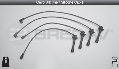 Комплект проводов зажигания BRECAV 32.519