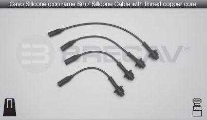 Комплект проводов зажигания BRECAV 51504