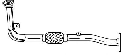 Труба выхлопного газа SIGAM 24108