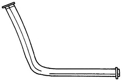 Труба выхлопного газа SIGAM 40108