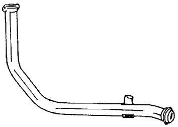 Труба выхлопного газа TESH 130133