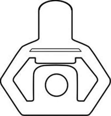 Кронштейн, система выпуска ОГ SIGAM 050020