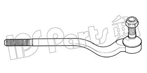 Наконечник поперечной рулевой тяги IPS Parts ITR-10598