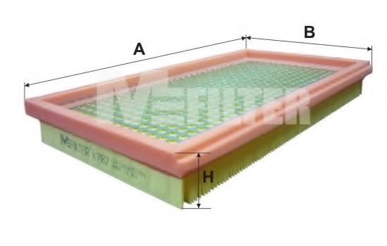 Воздушный фильтр MFILTER K 787