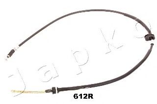 Трос, стояночная тормозная система JAPKO 131612R