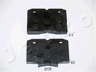 Комплект тормозных колодок, дисковый тормоз JAPKO 50019