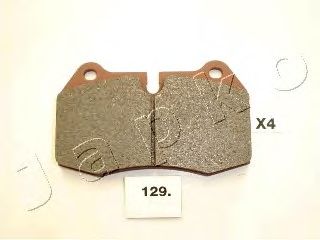 Комплект тормозных колодок, дисковый тормоз JAPKO 50129