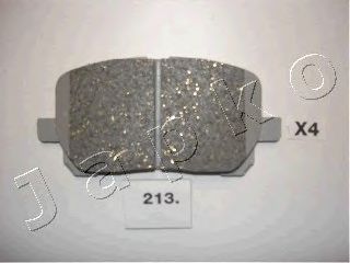 Комплект тормозных колодок, дисковый тормоз JAPKO 50213