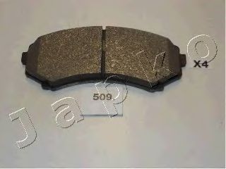 Комплект тормозных колодок, дисковый тормоз JAPKO 50509
