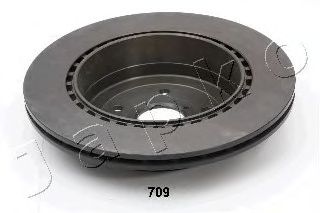 Тормозной диск JAPANPARTS 6107709