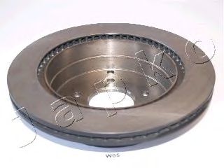 Тормозной диск JAPANPARTS 610WW05