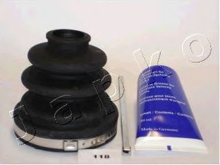 Комплект пылника, приводной вал JAPKO 63118