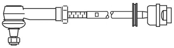 Поперечная рулевая тяга FRAP T255