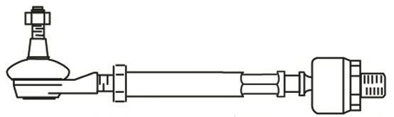 Поперечная рулевая тяга FRAP T/264